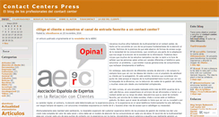 Desktop Screenshot of contactcenters.wordpress.com