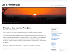 Tablet Screenshot of les8fantastiques.wordpress.com