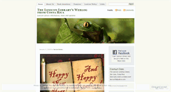 Desktop Screenshot of lexiconlibrary.wordpress.com