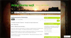 Desktop Screenshot of bisericainvierea.wordpress.com