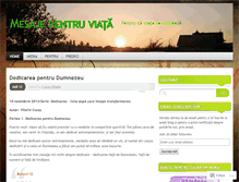 Tablet Screenshot of bisericainvierea.wordpress.com