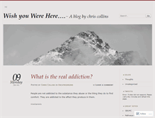 Tablet Screenshot of chriscollinsgb.wordpress.com