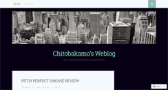 Desktop Screenshot of chitobakamo.wordpress.com
