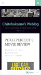 Mobile Screenshot of chitobakamo.wordpress.com