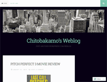 Tablet Screenshot of chitobakamo.wordpress.com