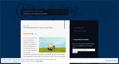 Desktop Screenshot of mymidlifedoover.wordpress.com