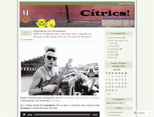 Tablet Screenshot of citrics.wordpress.com