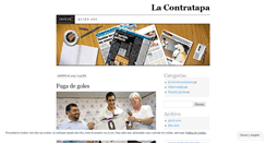 Desktop Screenshot of lacontratapa.wordpress.com