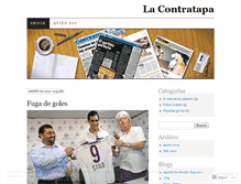 Tablet Screenshot of lacontratapa.wordpress.com