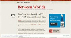Desktop Screenshot of dturk.wordpress.com