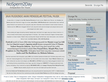 Tablet Screenshot of nosperm2day.wordpress.com