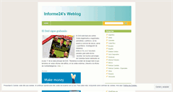 Desktop Screenshot of informe24.wordpress.com