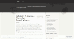Desktop Screenshot of humonastic.wordpress.com
