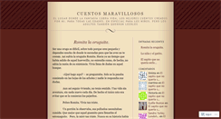 Desktop Screenshot of cuentosmaravillosos.wordpress.com