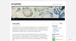 Desktop Screenshot of annsphillips.wordpress.com