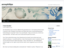 Tablet Screenshot of annsphillips.wordpress.com