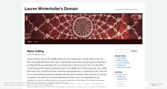 Desktop Screenshot of lowinter.wordpress.com