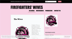 Desktop Screenshot of firefighterswives.wordpress.com