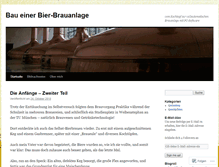 Tablet Screenshot of brauanlagen.wordpress.com