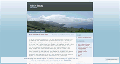 Desktop Screenshot of eaubeauhorn.wordpress.com