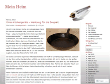 Tablet Screenshot of meinheim.wordpress.com