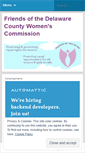 Mobile Screenshot of friendsofdcwc.wordpress.com