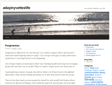 Tablet Screenshot of adayinyvetteslife.wordpress.com
