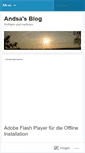 Mobile Screenshot of andsa.wordpress.com