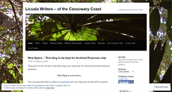 Desktop Screenshot of licualawrite.wordpress.com