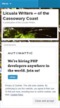 Mobile Screenshot of licualawrite.wordpress.com