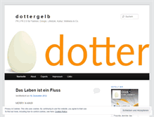 Tablet Screenshot of dottergelb.wordpress.com