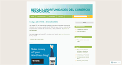 Desktop Screenshot of comerciotradicional.wordpress.com