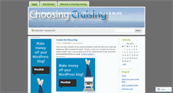 Desktop Screenshot of choosingcruising.wordpress.com