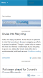 Mobile Screenshot of choosingcruising.wordpress.com