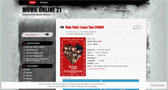 Desktop Screenshot of movieonline21.wordpress.com