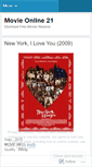 Mobile Screenshot of movieonline21.wordpress.com
