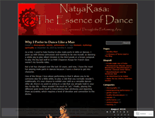 Tablet Screenshot of natyarasa.wordpress.com