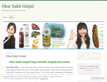 Tablet Screenshot of obatsakitginjalblogg.wordpress.com