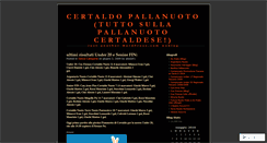 Desktop Screenshot of certaldopallanuoto.wordpress.com