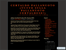 Tablet Screenshot of certaldopallanuoto.wordpress.com