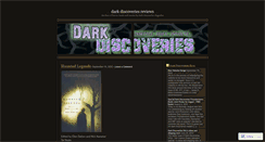 Desktop Screenshot of darkdiscoveriesreviews.wordpress.com