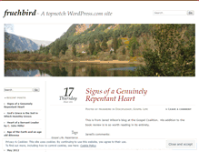 Tablet Screenshot of fruehbird.wordpress.com