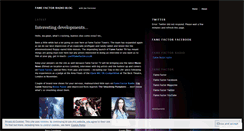 Desktop Screenshot of famefactorradio.wordpress.com
