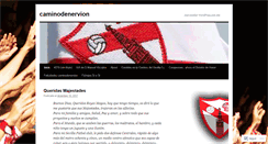Desktop Screenshot of caminodenervion.wordpress.com