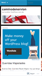 Mobile Screenshot of caminodenervion.wordpress.com