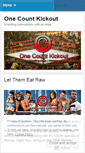 Mobile Screenshot of onecountkickout.wordpress.com