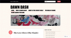 Desktop Screenshot of dawndash.wordpress.com