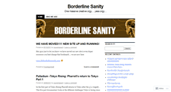 Desktop Screenshot of datborderlinesanity.wordpress.com