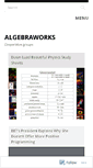 Mobile Screenshot of algebraworks.wordpress.com