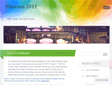 Tablet Screenshot of jmuflorence2011.wordpress.com
